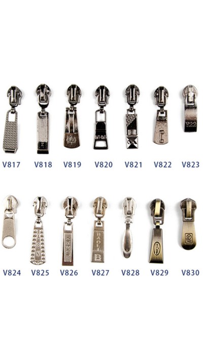 TB-AQH  金屬 3號 5號 8號 10號 拉鏈頭 樹脂 尼龍拉鏈頭 衣服拉鏈頭 銅拉頭配件 細節-10